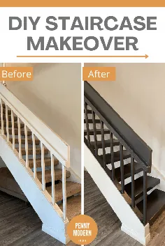 آرایش راه پله DIY: از فرش تا پله چوبی - پنی مدرن