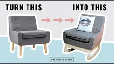 نحوه ساخت پایه صندلی گهواره ای برای صندلی روکش دار