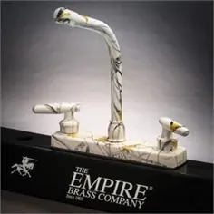 Empire Brass Camo-Tts-800 - شیرآلات آشپزخانه True Tiber Snowfall Camo Hi Rise Spout Rv