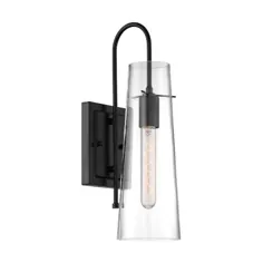 Nuvo Lighting Alondra Black One Light Wall Sconce 60/6879 |  بلاکور