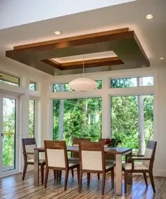 12 طرح سقف چوبی مدرن برای خانه رویایی شما