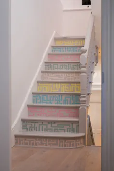 رنگ آمیزی پله ها: 10 ایده و نکته در مورد نحوه به روزرسانی سریع پله ها
