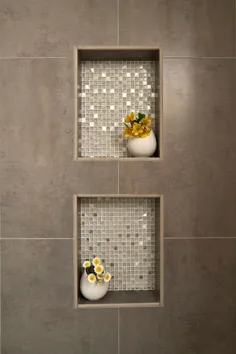 دوش موزاییکی DIY: تقلید از روند حمام درجه یک بسیار آسان است!