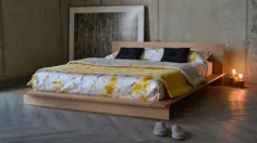 تختخواب سکوهای کم اورگان |  چوب جامد |  شرکت تختخواب طبیعی