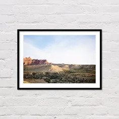 Desert Print Desert Landscape قابل چاپ Wall Art Desert |  اتسی