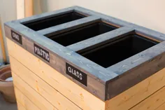10 ایده و پروژه شیک سطل بازیافت DIY • وبلاگ OhMeOhMy