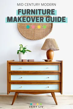 Makeover Modern Dresser Dresser |  پروژه های DIY |  بسیار Liv
