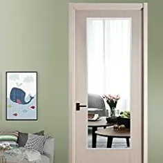 آینه تمام عیار MIRRORTECH 55 "x 16" آینه دیواری طبقه آینه مستطیل مستطیل آویز تمام صفحه بصورت افقی یا عمودی آویزان است - سفید - لوازم جانبی دیوار ، خانه شما برای تزئین دیوار!