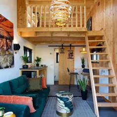 19 ایده و طراحی داخلی خانه کوچک |  فضای ذخیره سازی اضافی