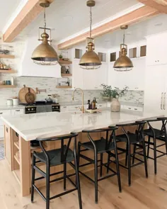 70+ ایده برتر آشپزخانه مدرن در خانه های کشاورزی - خانه و طراحی داخلی