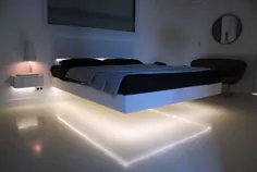 Aluna Bed de Dolum، le lit en levitation créé par Patrick Olive