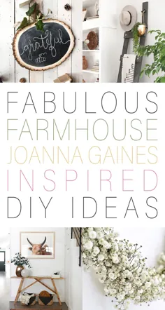 جوآنا گینز از مزرعه افسانه ای الهام گرفته از ایده های DIY - بازار کلبه