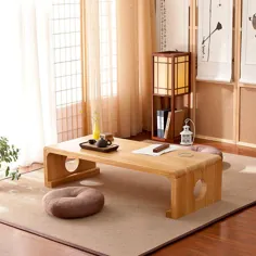 130.0US $ | مبلمان چوبی داخل سالن ژاپنی مبلمان سبک آسیایی چای قهوه نشیمن میز نشیمن مستطیل 60 * 40 سانتی متر میز کف تاتامی میز HW08 | میزهای قهوه |  - AliExpress