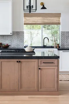 ایده های طراحی آشپزخانه آشپزخانه گرانیت سیاه |  Countertopsnews