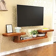 کابینت تلویزیون دیواری قفسه شناور قفسه دیواری قفسه دیواری تلویزیون پایه تلویزیون کنسول تلویزیون قفسه زمینه نمایش دیوار قفسه نمایش چند منظوره قفسه (رنگ: A-202Cm)