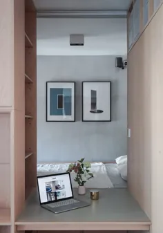 JAAK آپارتمان هنگ کنگ را با کمد صرفه جویی در فضا تغییر شکل می دهد