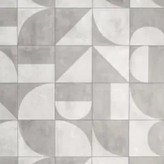 Ivy Hill Tile Quincy Dark Grey 4 in x 0.33 in. Matte Porcelain Tile Sample-EXT3RD106339 - The Home Depot