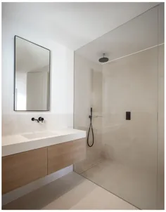 طراحی داخلی حمام مینیمالیستی