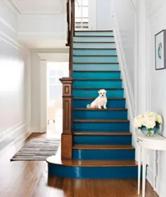 18 روش درخشان برای تزئین پله های خود