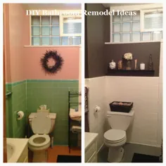 Big and Easy DIY Bathroom Remodeling & Makeover #kleinbadezimmer # Badz... - 2019 - حمام دی