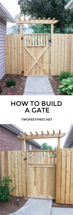 نحوه ساخت دروازه چوبی