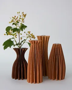 گلدان های چوبی توسط ست رولند (گلدان چوبی) |  خانه هنرمند