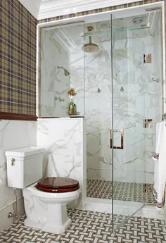 20 ایده خیره کننده دوش حمام برای حمام های کوچک