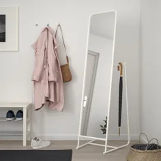 آینه کف KNAPPER ، سفید ، 18 7 / 8x63 "- IKEA