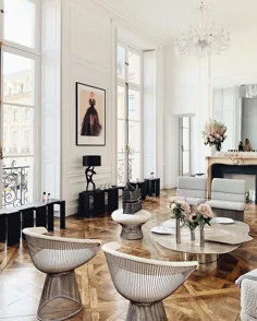 نحوه ایجاد یک خانه پاریسی با الهام - وسواس شیک من