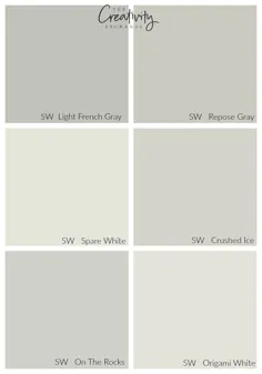 شروین ویلیامز خاکستری روشن فرانسوی: کانون توجه رنگی