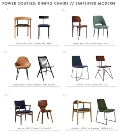 چگونه صندلی های ناهار خوری را مانند رئیس (+ 28 جفت مورد علاقه ما) ترکیب و مطابقت دهیم - امیلی هندرسون