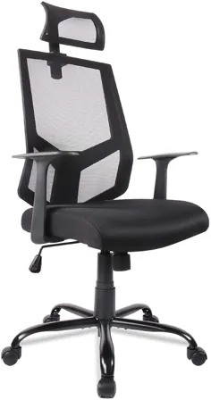 صندلی اداری خانگی ، صندلی میز پشت صندلی ارگونومیک مش قابل تنظیم صندلی های رایانه ای با چرخ های غلتکی