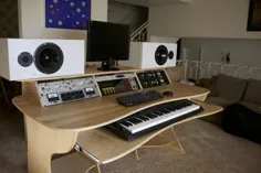 ضبط Studio Desk / ایستگاه کاری 12RU / توس برتر بالتیک |  اتسی