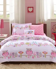 Mi & Zone Wise Wendy، White، 6-Piece Reversible Twin Comforter & Reviews - تختخواب در کیسه - تختخواب و حمام - Macy's