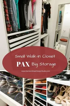 کمد راهپیمایی کوچک PAX Big Storage - استودیوی طراحی خیابان گاریسون