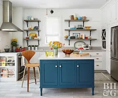 25 روش برای افزودن رنگ به آشپزخانه برای فضای پخت و پز شادتر