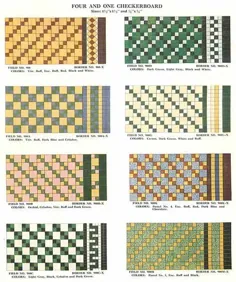 112 الگو از کاشی کف موزاییک - در رنگ های شگفت انگیز - کاتالوگ کف و کاشی دیواری Friederichsen ، 1929 -