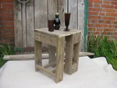 DIY Hocker aus Palettenholz - die praktischen Alleskönner