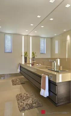 ایده های طراحی روشنایی طلایی برای خانه های لوکس مدرن