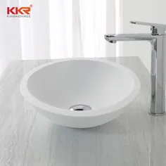 سینک ظرفشویی حمام سنگ مصنوعی سطح جامد شناور هتل