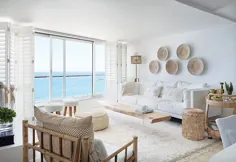apartment آپارتمان سفید برفی با چشم انداز اقیانوس در آفریقای جنوبی〛 ◾ عکس ◾ ایده ها ◾ طراحی