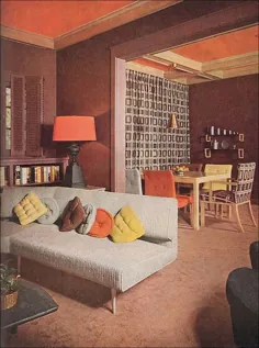 1953 اتاق نشیمن مدرن