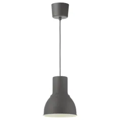 چراغ آویز HEKTAR ، خاکستری تیره ، 9 اینچ - IKEA