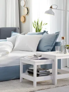 HOLMSUND مقطعی خوابیده ، 3 نفره ، Orrsta آبی روشن - IKEA