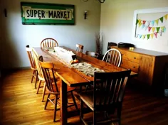 25 ایده برای طراحی اتاق ناهارخوری در خانه فارم