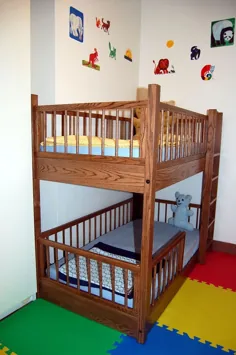 استراتژی اتاق بچه های کوچک: تختخواب سفری و زیر شیروانی به اندازه کودک نو پا