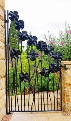 ایده های زیبای دروازه باغ |  باغ!