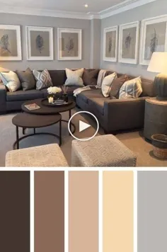 25+ ایده و الهام برای بهترین طرح رنگ اتاق نشیمن # بهترین # ایده # الهام ....