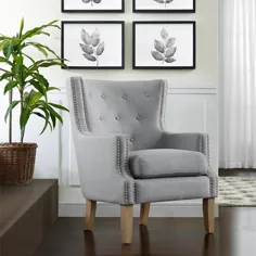 خانه ها و باغ های بهتر صندلی تاکتیکی تاک دار ، خاکستری - Walmart.com
