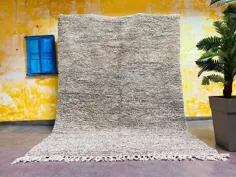 فرش خاکستری Beni ourain واقعی مراکش فرش سفارشی منطقه |  اتسی